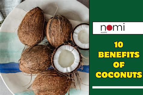 10 Benefits Of Coconuts - Birthday Stock