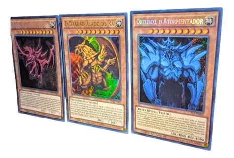 Cartas Originais Dos Deuses Eg Pcios Yu Gi Oh Frete Gr Tis