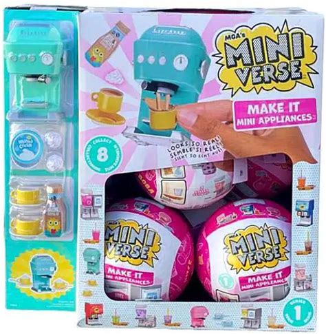 Miniverse Make It Mini Appliances Series 1 Mystery Box 8 Packs MGA ...