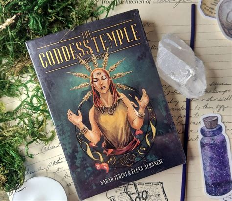 The Goddess Temple Oracle Cards Tarot Cards Tarot Deck Etsy