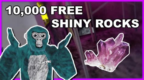 How To Get 10 000 Shiny Rocks For FREE In Gorilla Tag YouTube