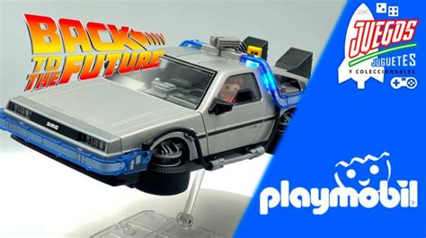 Set Playmobil Delorean De Volver Al Futuro Jjyc