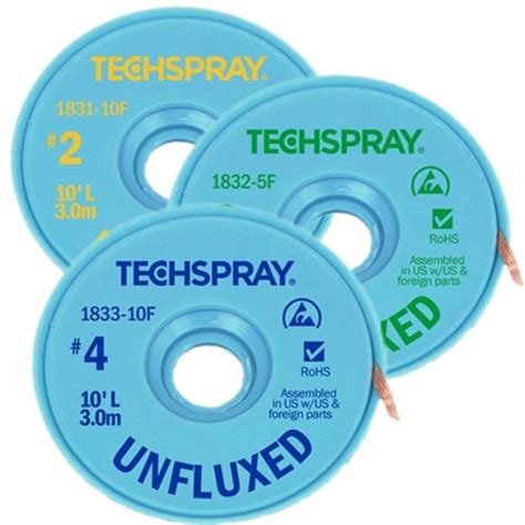 Unfluxed Desoldering Braid - Chiptronics (M) Sdn. Bhd.