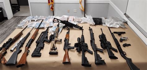 Stolen Gun Among 14 Seized In Drug Bust Involving Swat Team Wayne