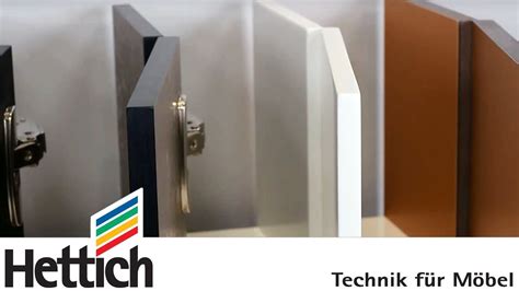 Петли Sensys для тонких дверей от Hettich: техника вкратце - YouTube