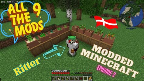 Modded Minecraft Permanent Sted At Bo Og Passive Farme Dansk