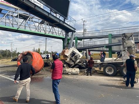 Muere Un Conductor Al Chocar Su Cami N En Tulancingo Hidalgo Ahora