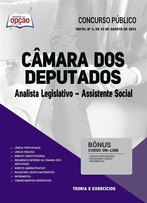 Apostila C Mara Dos Deputados Analista Legislativo Assistente Social