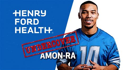 Detroit Lions Amon Ra St Brown Goes Undercover As A Nurse Youtube