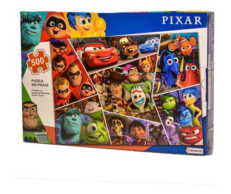 Rompecabezas Puzzle Disney Pixar 500 Piezas Tapimovil Dmd00101