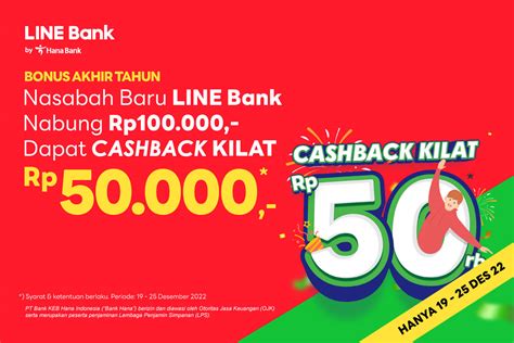 Promo Bonus Akhir Tahun Line Bank