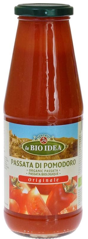 Bioidea Passata Gezeefde Tomaten Bio Gr Vitadvice Bv