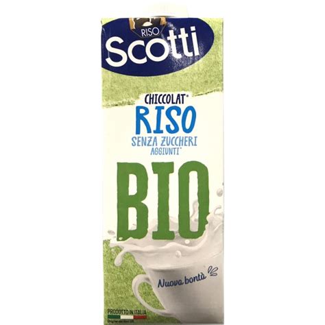 Scotti Chiccolat Riso Biologico Bevanda Vegetale 1 Lt Cicalia