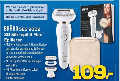 Braun Ses 9002 3d Silk-epil 9 Flex Epilierer Angebot bei Euronics XXL ...