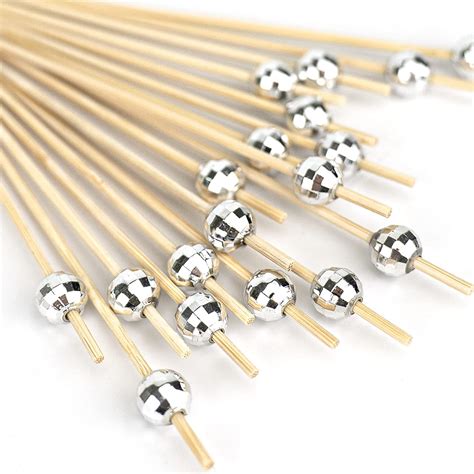 Amazon Decorwoo Pcs Cocktail Picks Disco Ball Decorative