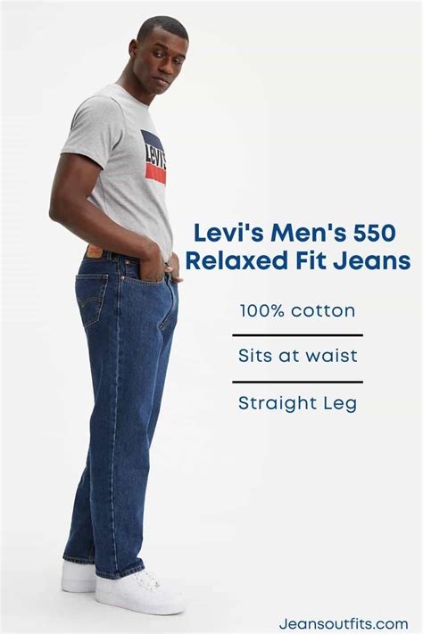 Levis 550 Vs 559 Jeans Relaxed Jeans Compared