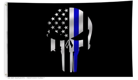 Thin Blue Line Flag Wallpapers Wallpaper Cave