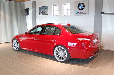 Pics 2006 Imola Red M5 E60 By Hartge Bmw M5 Forum And M6 Forums