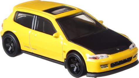 Hot Wheels Honda Civic EG Amazon Es Juguetes Y Juegos