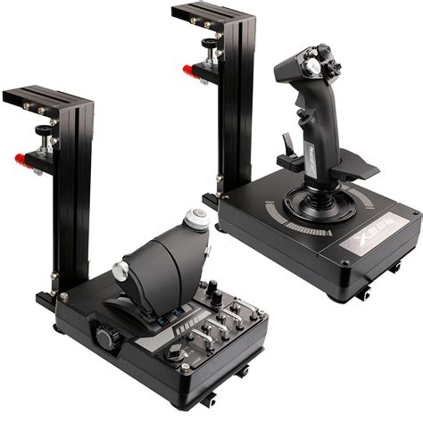 HIKIG 2 Set Desk Mount Compatible With Thrustmaster HOTAS Warthog