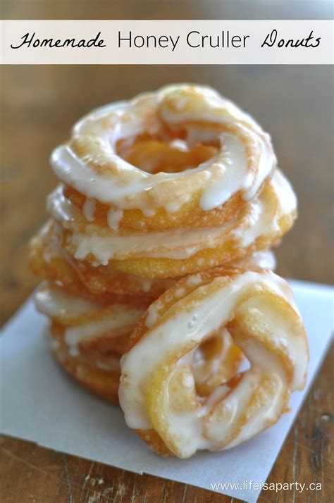 Homemade Honey Cruller Donuts Recipe Homemade Donuts Recipe