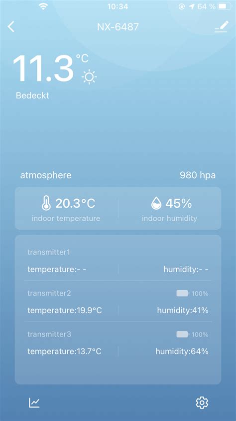 Infactory Wlan Funk Wetterstation Fws Mit Au Ensensor Xl