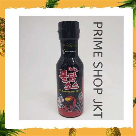 Jual Samyang Buldak Hot Chicken Flavor Sauce Original Halal 200gr Cabe Botol Korea Di Seller