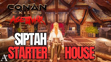 Setting Up A Starter House Ep Isle Of Siptah Conan Exiles Youtube