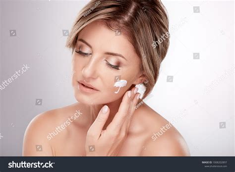 Gorgeous Woman Average Age Nude Make Stock Photo Shutterstock