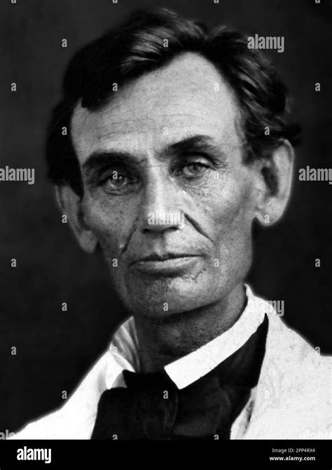 Portrait Of Abraham Lincoln Stock Photo Alamy