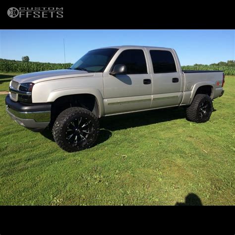 2005 Chevrolet Silverado 1500 Fuel Throttle Custom Suspension Lift 6 Custom Offsets