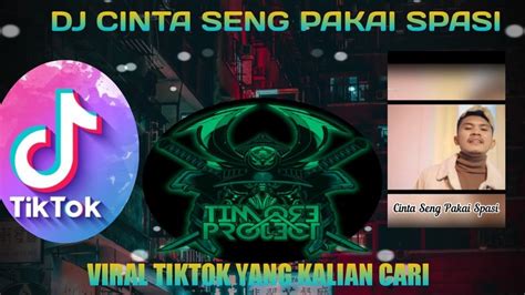 Dj Cinta Seng Pakai Spasi Vicki Salamor Beta Cinta Se Lebe Dari Yang