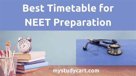 Best Timetable For Neet Preparation Neet 2025 2026 Timetable