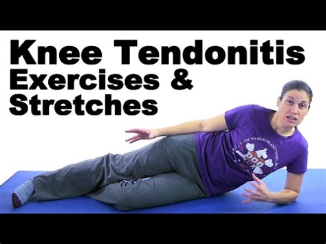 Knee Tendonitis Exercises & Stretches – Ask Doctor Jo ...