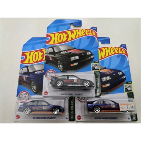 Hot Wheels 87 Ford Sierra Cosworth Shopee Malaysia