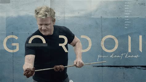 Gordon Ramsay: Uncharted on Behance