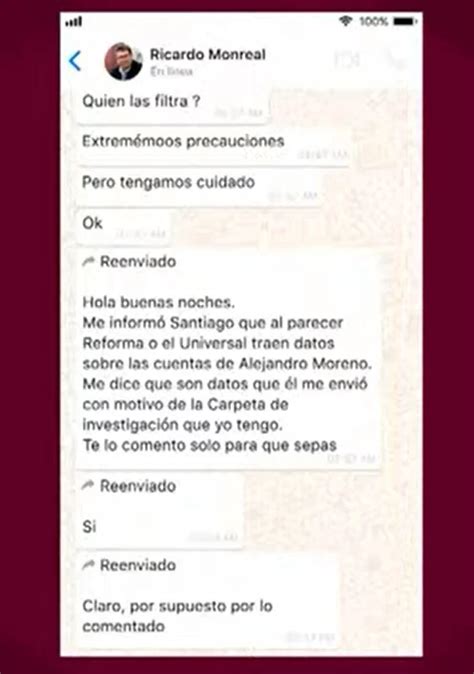 Exhibe Layda Sansores conversación entre Ricardo Monreal y Alito Moreno