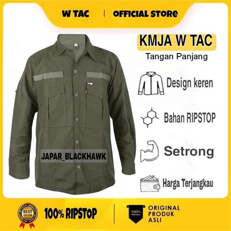 Jual Kemeja Tactical W Tac Ripstop Kemeja Pria Kemeja W Tac