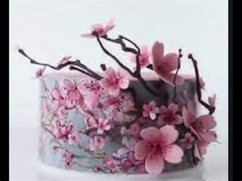 Веточки из Шоколада для Тортов с Сакурой от @shpak.julia🌸 - YouTube