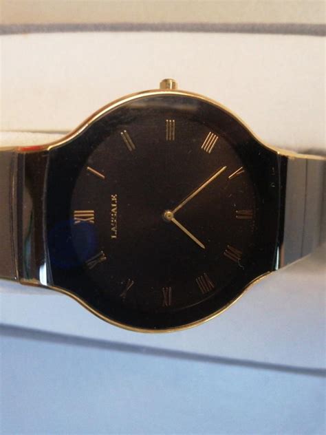 Vintage Seiko Lassale Ultra Slim Gent Quartz Watch 4 5mm Slimness Like Carboard 男裝 手錶及配件 手錶