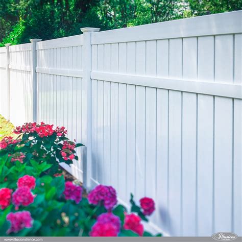 Illusions Vinyl Fence Classic Series Illusions Fence