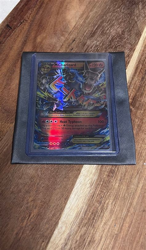 Mega Charizard EX Ultra Rare Full Art Holographic X Y Etsy