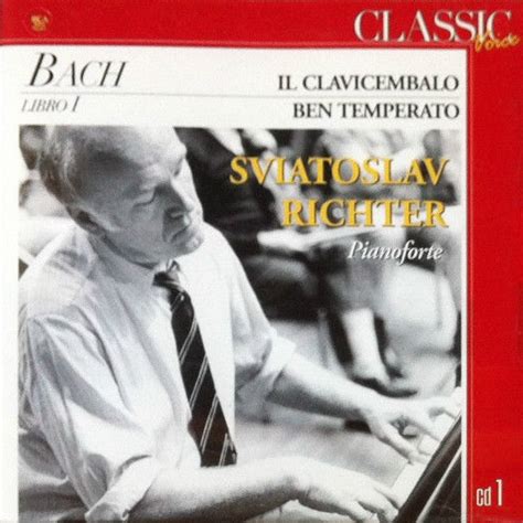 Classic Voice Richter Bach Well Tempered Clavier Book I 1 12