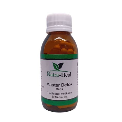 Master Detox Capsules Natra Heal Wellness