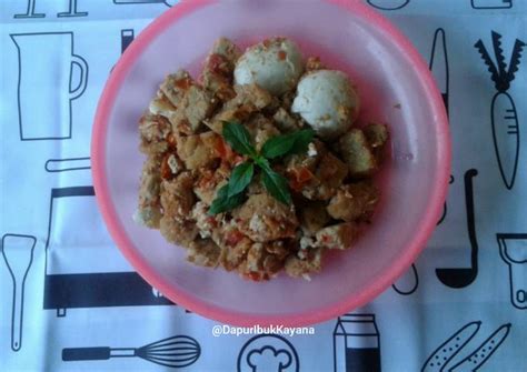 Resep Tahu Telur Tempe Masak Bali Tanpa Minyak Ala Devi Cha Cha