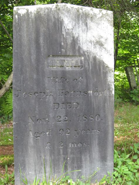 Anna Nichols Farnsworth Homenaje De Find A Grave