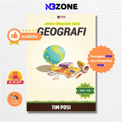 Jual POSI Buku Olimpiade GEOGRAFI SMA MA Materi Soal Pembahasan