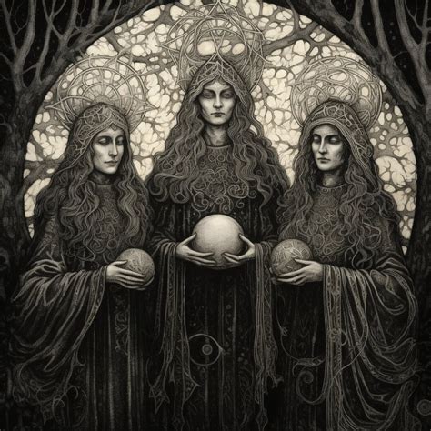 Triple Goddess Mother Maid Crone Etsy