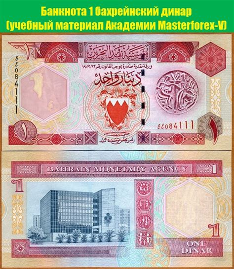 Банкноты (купюры) Бахрейна в объективе Masterforex-V