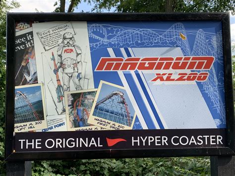 [Magnum XL200, Cedar Point] has a storm trooper for a logo : r ...